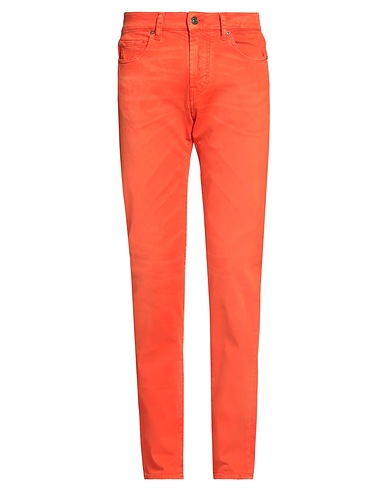 7 FOR ALL MANKIND 5-pocket Orange 98% Cotton, 2% Elastane