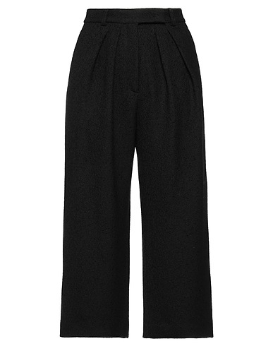 ROCHAS Casual pants Black 48% Wool, 35% Acrylic, 17% Polyester