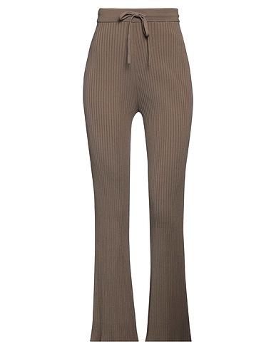 NANUSHKA Pantalone Khaki 52% Viscosa, 46% Poliammide, 2% Elastan