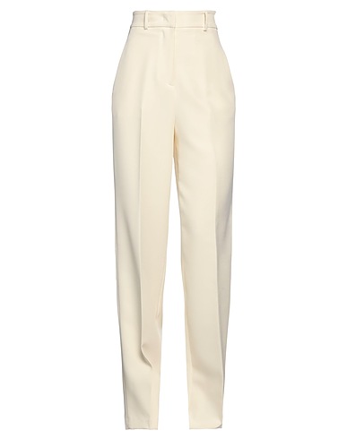 HINNOMINATE Pantalone Avorio 90% Poliestere, 10% Elastan