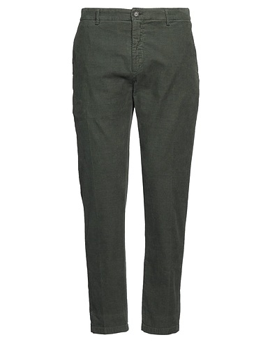 DEPARTMENT 5 Casual trouser Green 98% Cotton, 2% Rubber