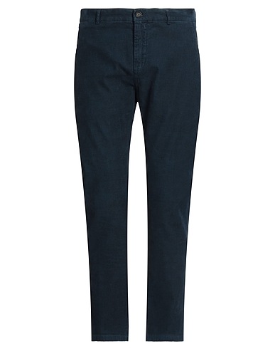 DEPARTMENT 5 Casual trouser Navy blue 98% Cotton, 2% Rubber