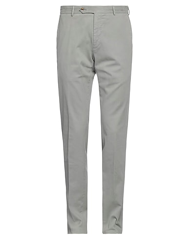 PT Torino Casual pants Grey 69% Modal, 28% Cotton, 3% Elastane