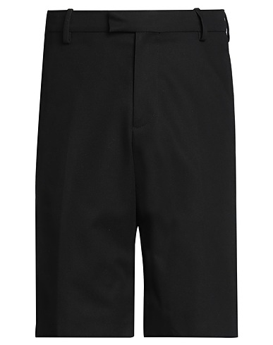 MCQUEEN Shorts & Bermuda Black 100% Cotton