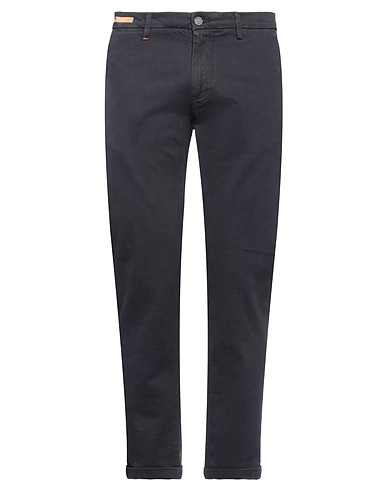 RE_HASH Casual trouser Midnight blue 98% Cotton, 2% Elastane
