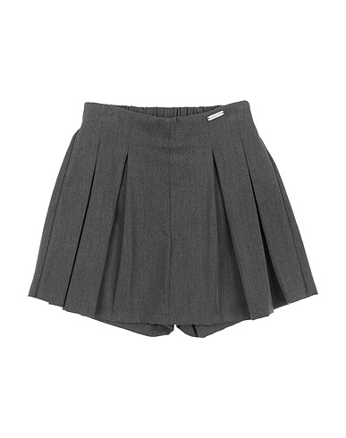 ALICE PI. Shorts & Bermuda Grey 60% Polyester, 35% Rayon, 5% Elastane