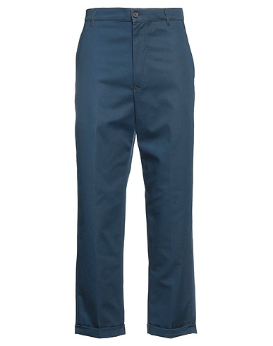 KENZO Casual pants Slate blue 100% Cotton