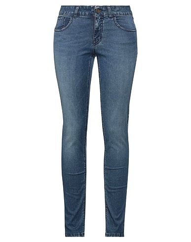 MARANI Denim trousers Blue 68% Cotton, 28% Polyamide, 4% Elastane