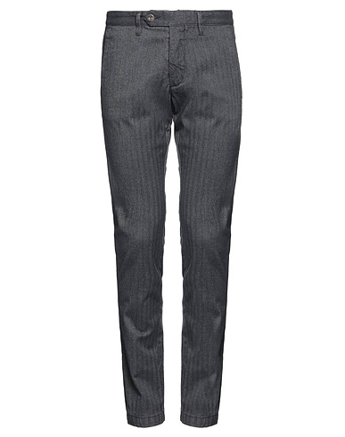 MESSAGERIE Casual pants Charcoal 55% Cotton, 28% Polyester, 15% Viscose, 2% Elastane