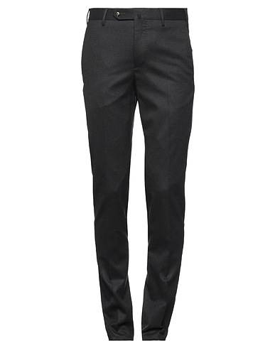 PT Torino Casual pants Black 98% Virgin Wool, 2% Elastane