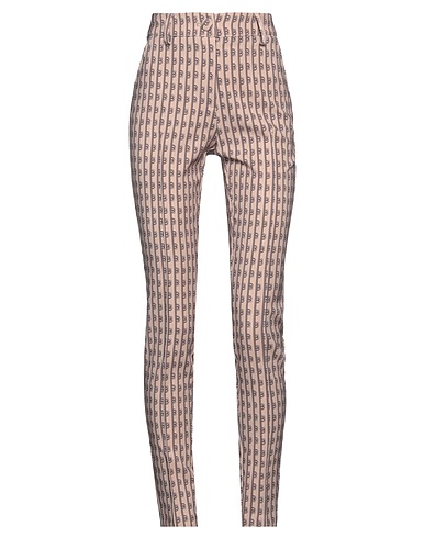 BABYLON Casual trouser Beige 88% Polyamide, 12% Elastane
