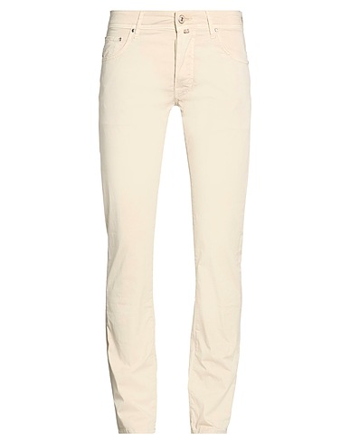 JACOB COHЁN Casual pants Beige 96% Cotton, 4% Elastane, Polyester