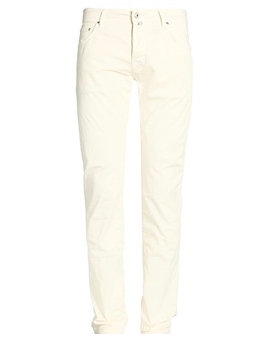 JACOB COHЁN Pantalone Avorio 96% Cotone, 4% Elastan, Poliestere