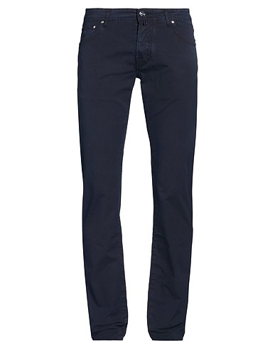 JACOB COHЁN Casual pants Midnight blue 96% Cotton, 4% Elastane, Polyester