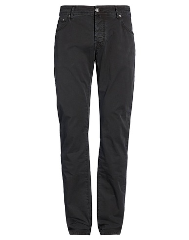 JACOB COHЁN Casual pants Black 96% Cotton, 4% Elastane, Polyester
