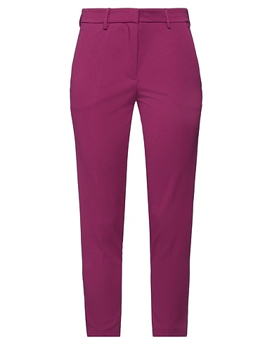 MERCI ITALIA Casual trouser Mauve 83% Polyester, 13% Viscose, 4% Elastane