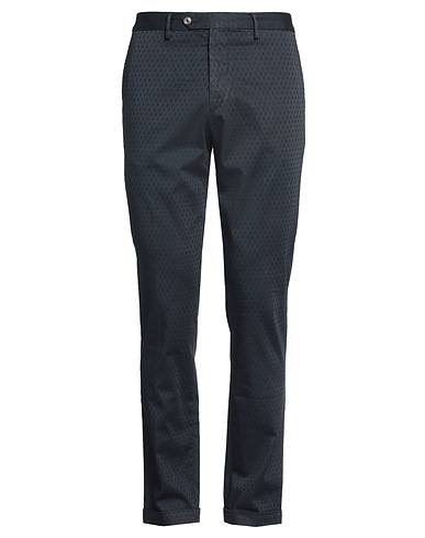TOM HARRISON London Casual pants Midnight blue 98% Cotton, 2% Elastane