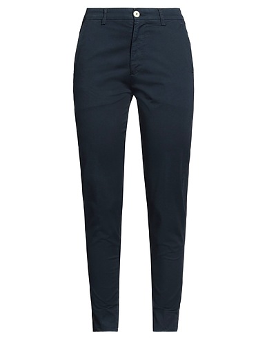 (+) PEOPLE Casual trouser Midnight blue 97% Cotton, 3% Elastane