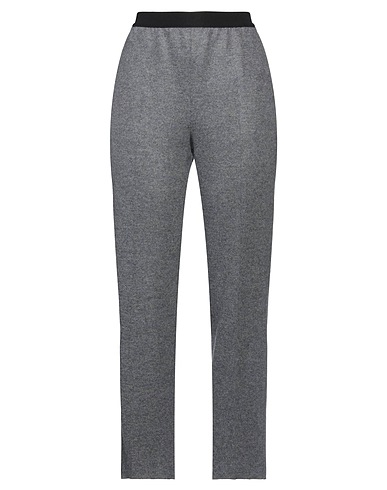 AGNONA Casual pants Grey 75% Wool, 25% Cashmere, Cotton, Elastane