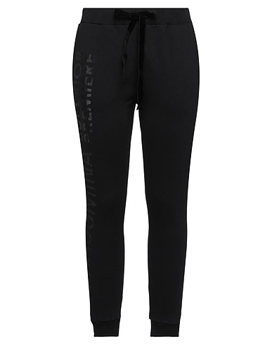 FRACOMINA Casual trouser Black 90% Cotton, 10% Polyester