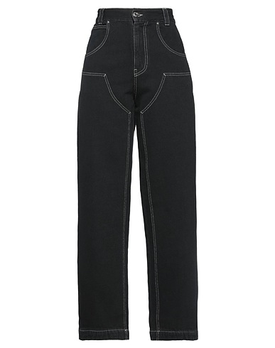 PAURA Casual trouser Black 100% Cotton