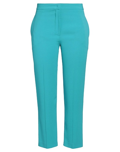 SARTORIA 74 Pantalone Turchese 79% Acrilico, 21% Viscosa