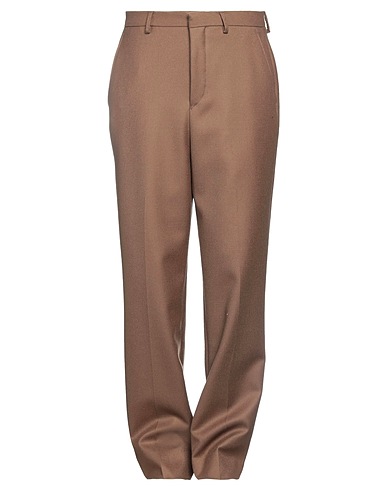 PAURA Casual pants Camel 100% Wool