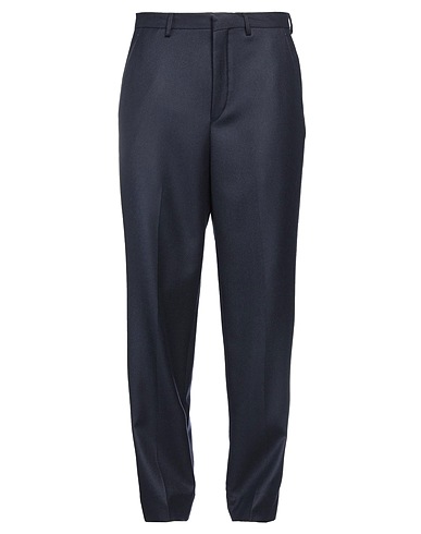 PAURA Casual pants Midnight blue 100% Wool