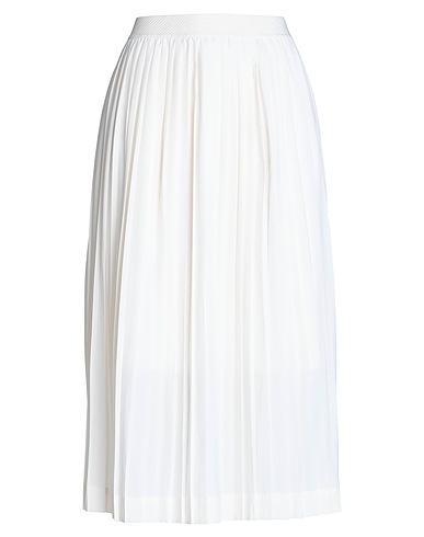 PUMA Midi skirt YONA SUNPO Plissee Skirt Ivory 89% Polyester, 11% Elastane