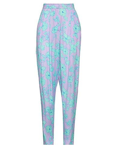 FORTE_FORTE Casual trouser Lilac 100% Viscose