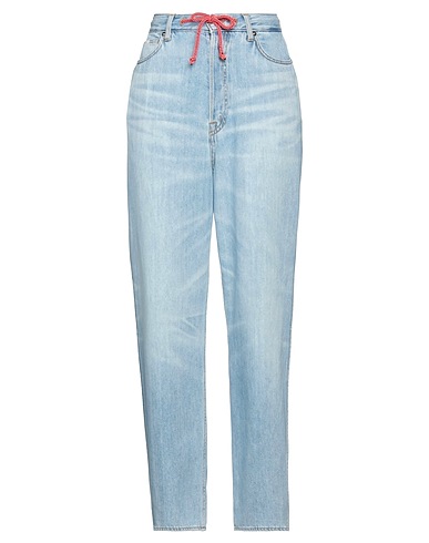 (+) PEOPLE Denim pants Blue 100% Cotton