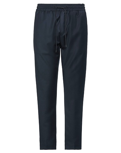 DONDUP Casual pants Midnight blue 99% Virgin Wool, 1% Elastane
