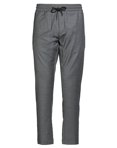 DONDUP Casual pants Grey 99% Virgin Wool, 1% Elastane