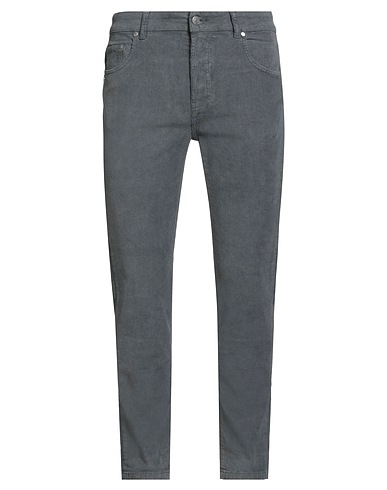 GREY DANIELE ALESSANDRINI Casual trouser Grey 98% Cotton, 2% Elastane