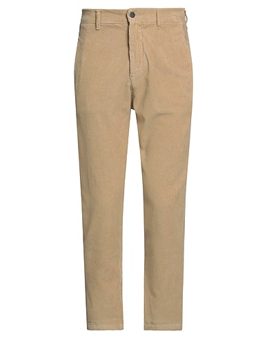 OVER/D Casual trouser Camel 100% Cotton