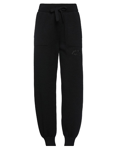 4GIVENESS Pantalone Nero 70% Acrilico, 30% Lana Vergine