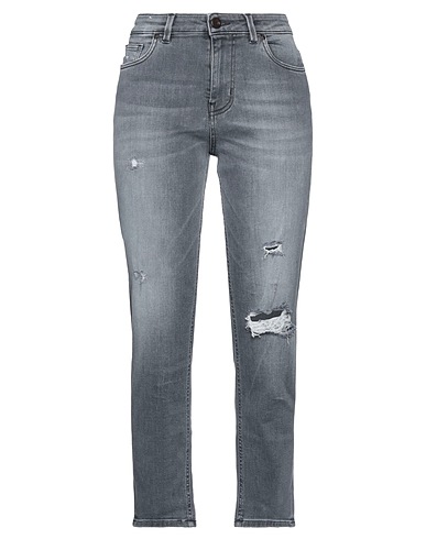 PT Torino Denim pants Grey 92% Cotton, 6% Elastomultiester, 2% Elastane