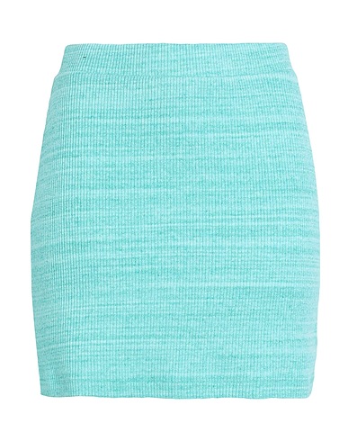 VANS Mini skirt COSMOS SKIRT
 Turquoise 58% Cotton, 38% Polyester, 4% Elastane