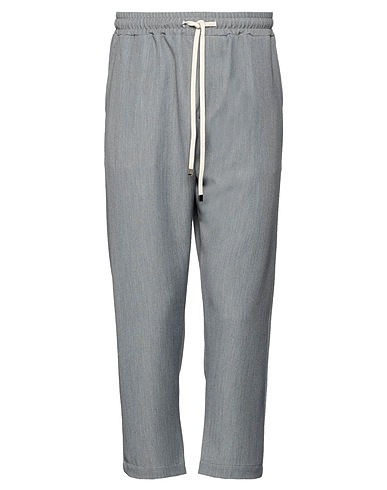 WHY NOT BRAND Chinos Grigio 77% Poliestere, 17% Viscosa, 6% Elastan