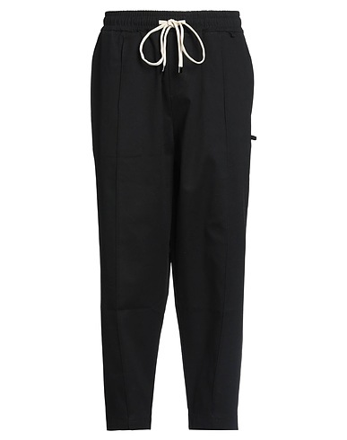 WHY NOT BRAND Casual pants Black 98% Cotton, 2% Elastane