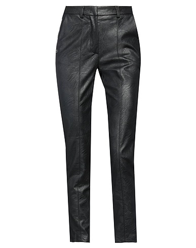 MANILA GRACE Casual trouser Black 100% Viscose, Polyurethane