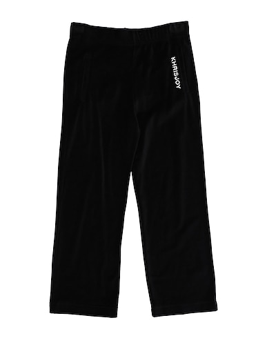 KHRISJOY Pantalon Noir 80% Coton, 20% Polyamide