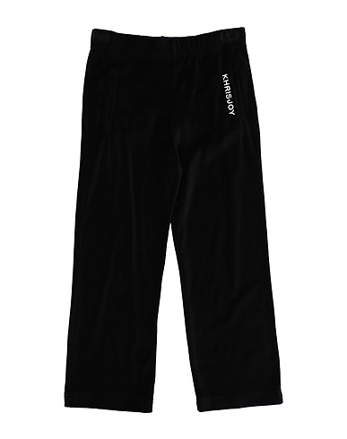 KHRISJOY Pantalone Nero 80% Cotone, 20% Poliammide