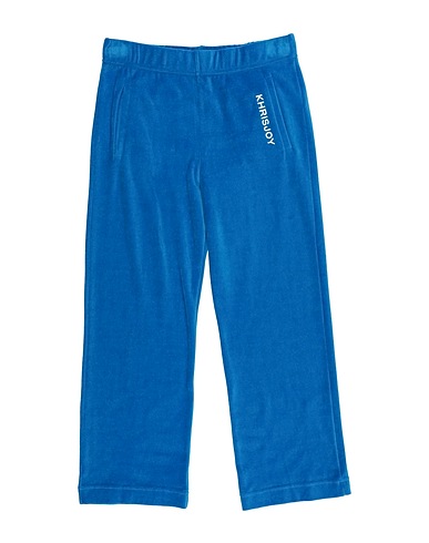 KHRISJOY Casual trouser Blue 80% Cotton, 20% Polyamide
