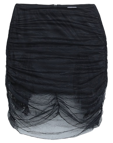 A·C·9 Mini skirt Black 100% Polyester