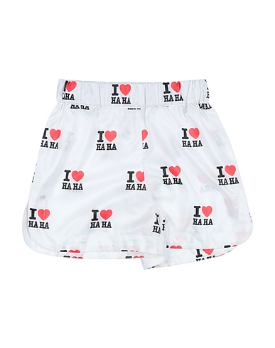 CAROLINE BOSMANS Shorts & Bermuda White 100% Polyester