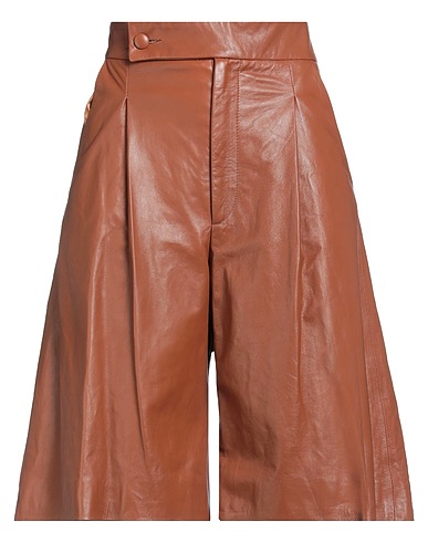 NYNNE Casual trouser Tan Soft Leather