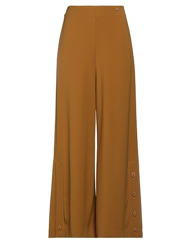 MÊME ROAD Casual trouser Khaki 97% Polyester, 3% Elastane
