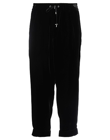 BALMAIN Casual trouser Black 69% Viscose, 31% Cupro