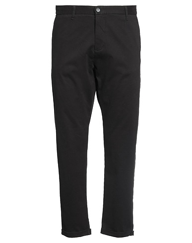 IMPERIAL Casual trouser Black 97% Cotton, 3% Elastane
